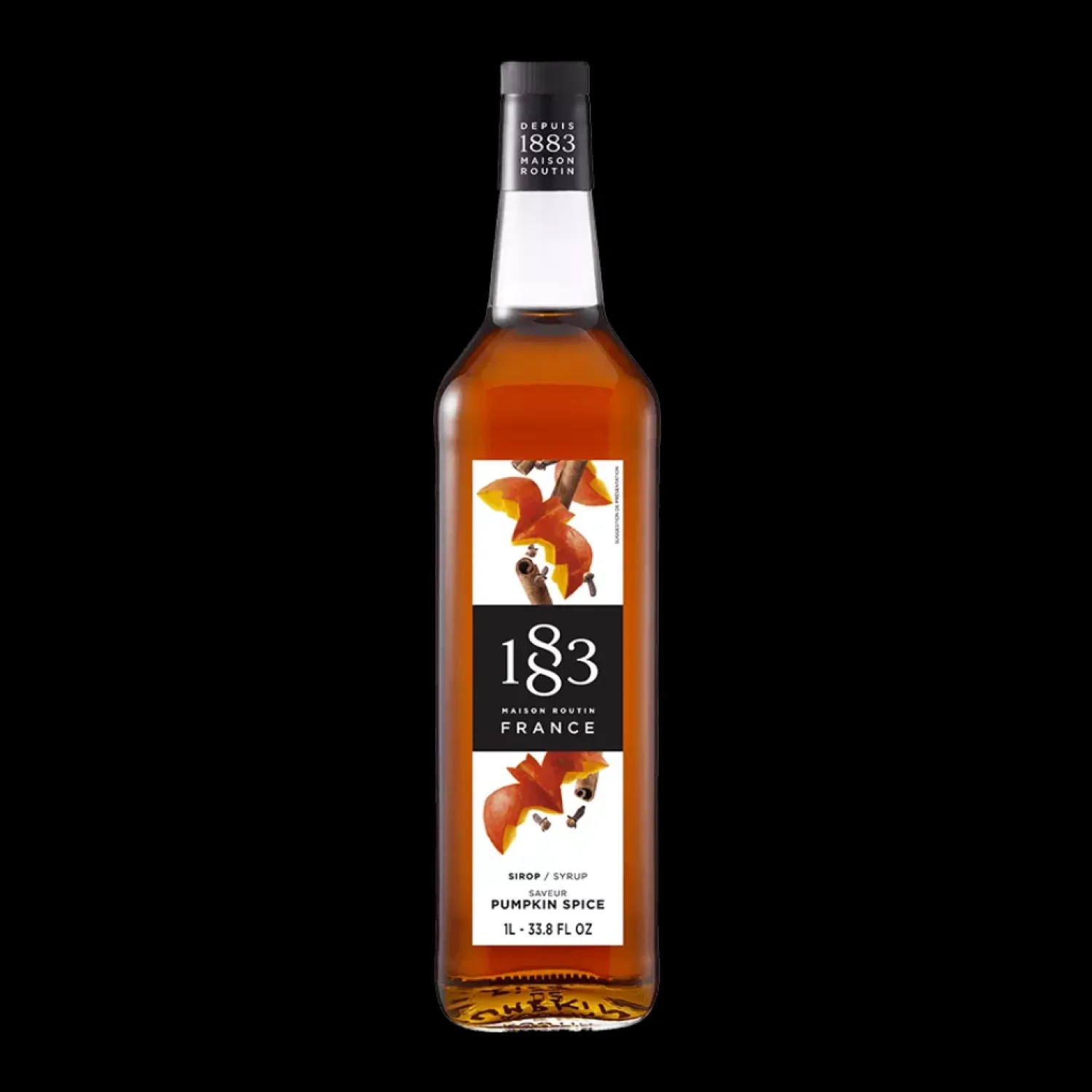 Ma Caféine Flavored Syrups & Sauces>Maison Routin 1883 | Spiced Pumpkin Syrup - 1 Liter