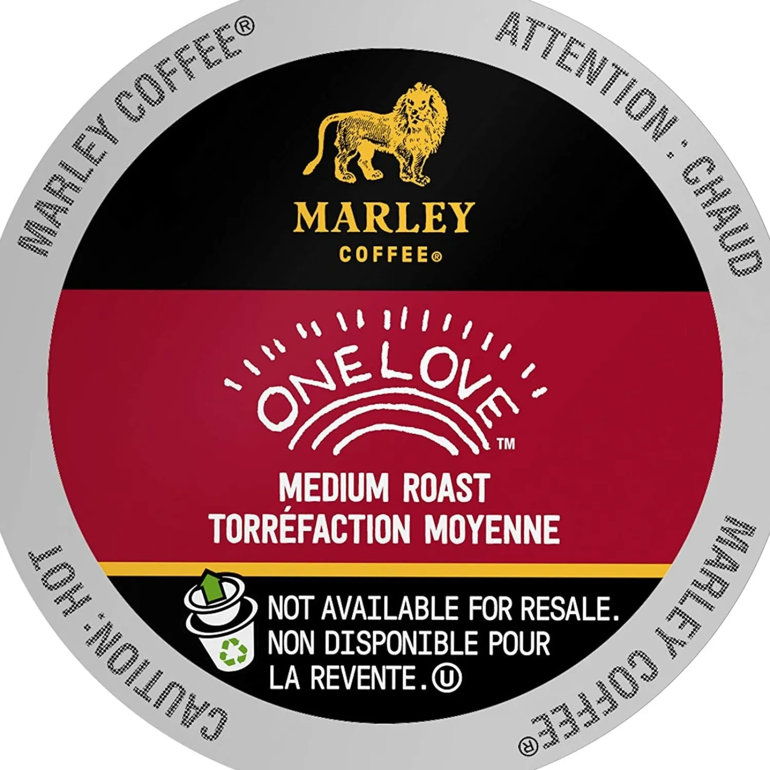 Ma Caféine Organic Fair Trade | K-Cup Capsules>Marley Coffee | One Love Fairtrade Keurig K-Cup Coffee Pods