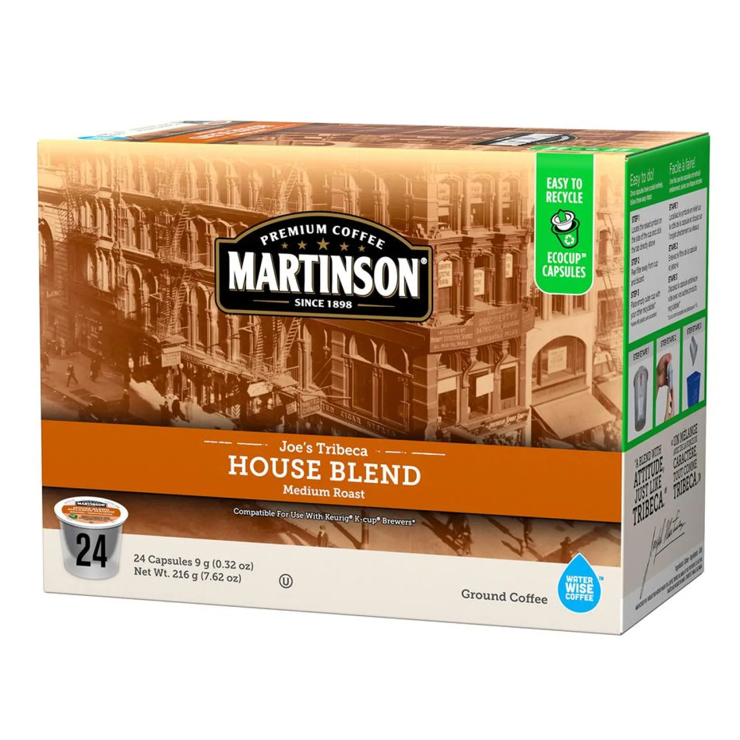 Ma Caféine K-Cup Capsules>Martinson | Home Blend Keurig K-Cup Coffee Capsules