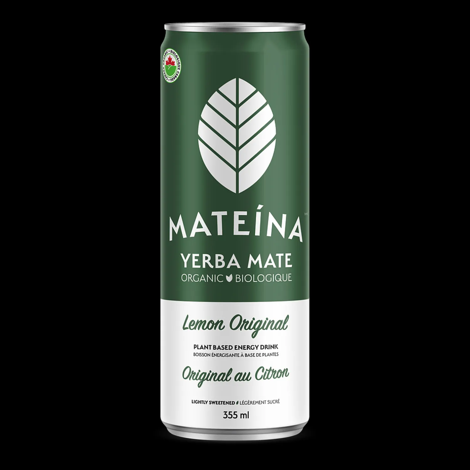 Ma Caféine Ready-To-Drink Beverages | Quebec Products>Mateina | Original Organic Energizing Infusion with Lemon