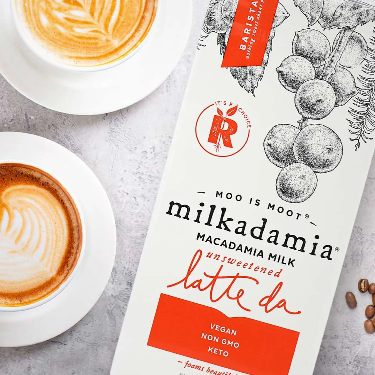 Ma Caféine Milk, Plant-Based Drinks & Infused Chai>Milkadamia | Macadamia Latte da Barista Drink UNSWEETENED