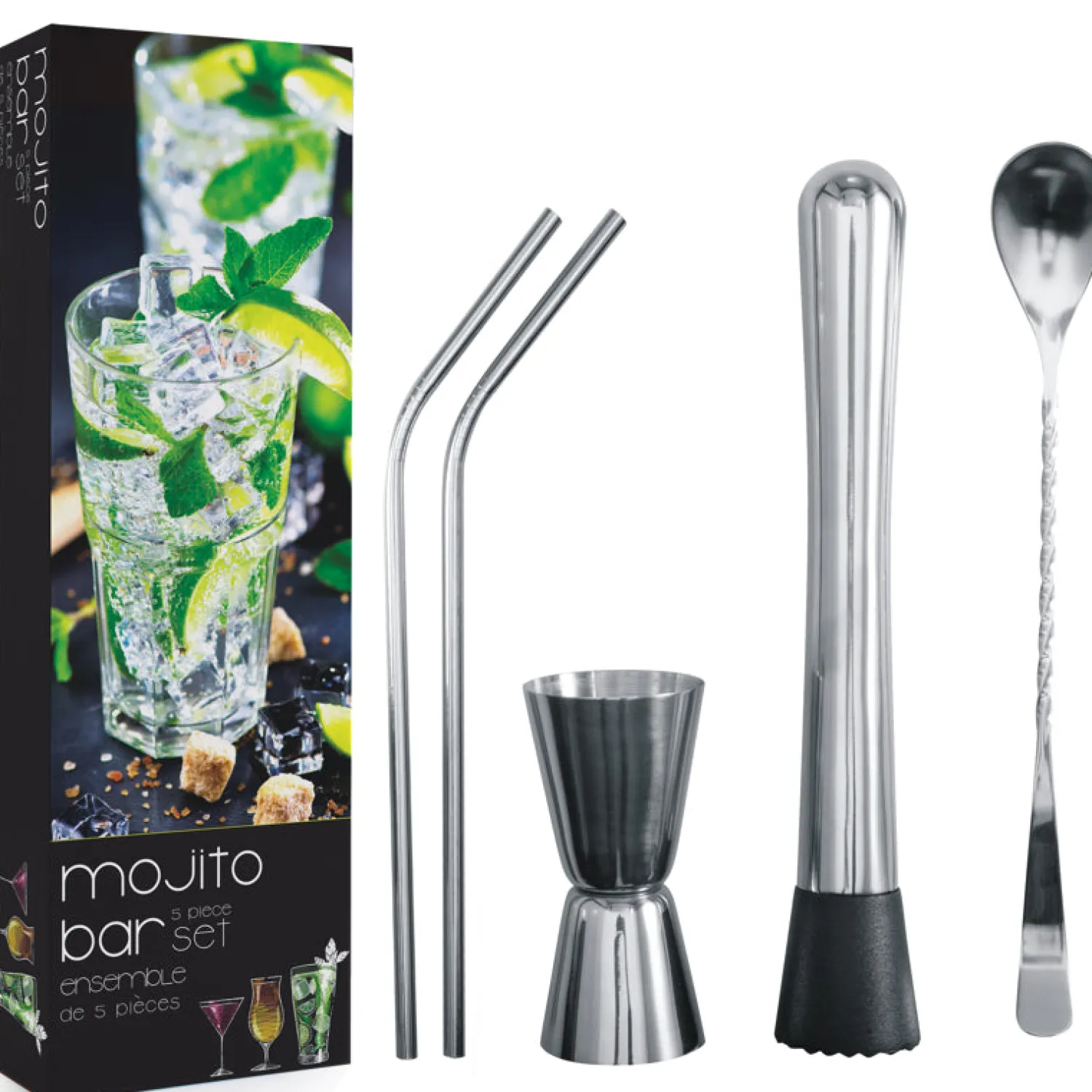 Ma Caféine Cocktail Products>Mojito Bar Gift Set