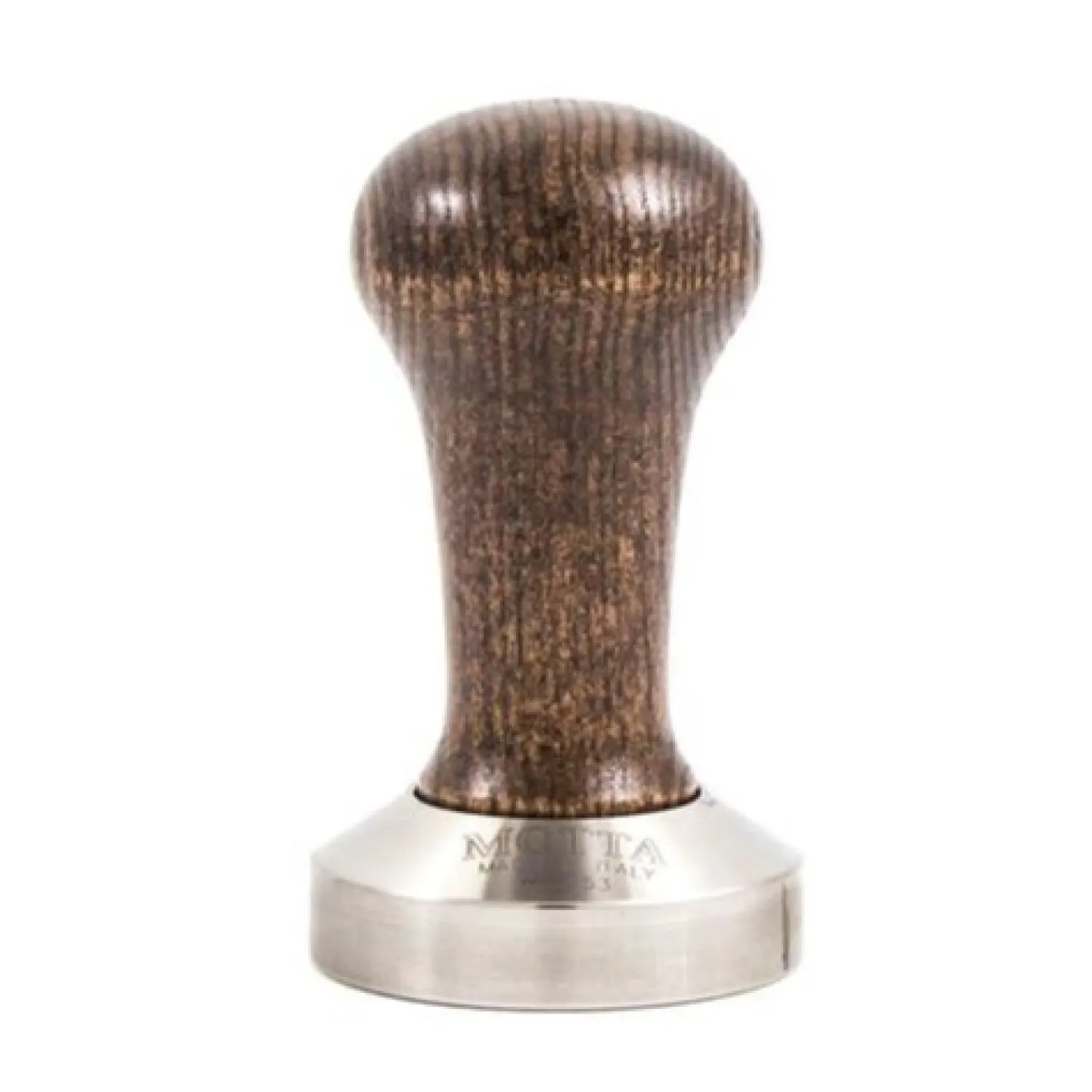 Ma Caféine Barista Tools | Barista Tools>Motta | Coffee tamper with wooden handle and stainless steel base 58 mm