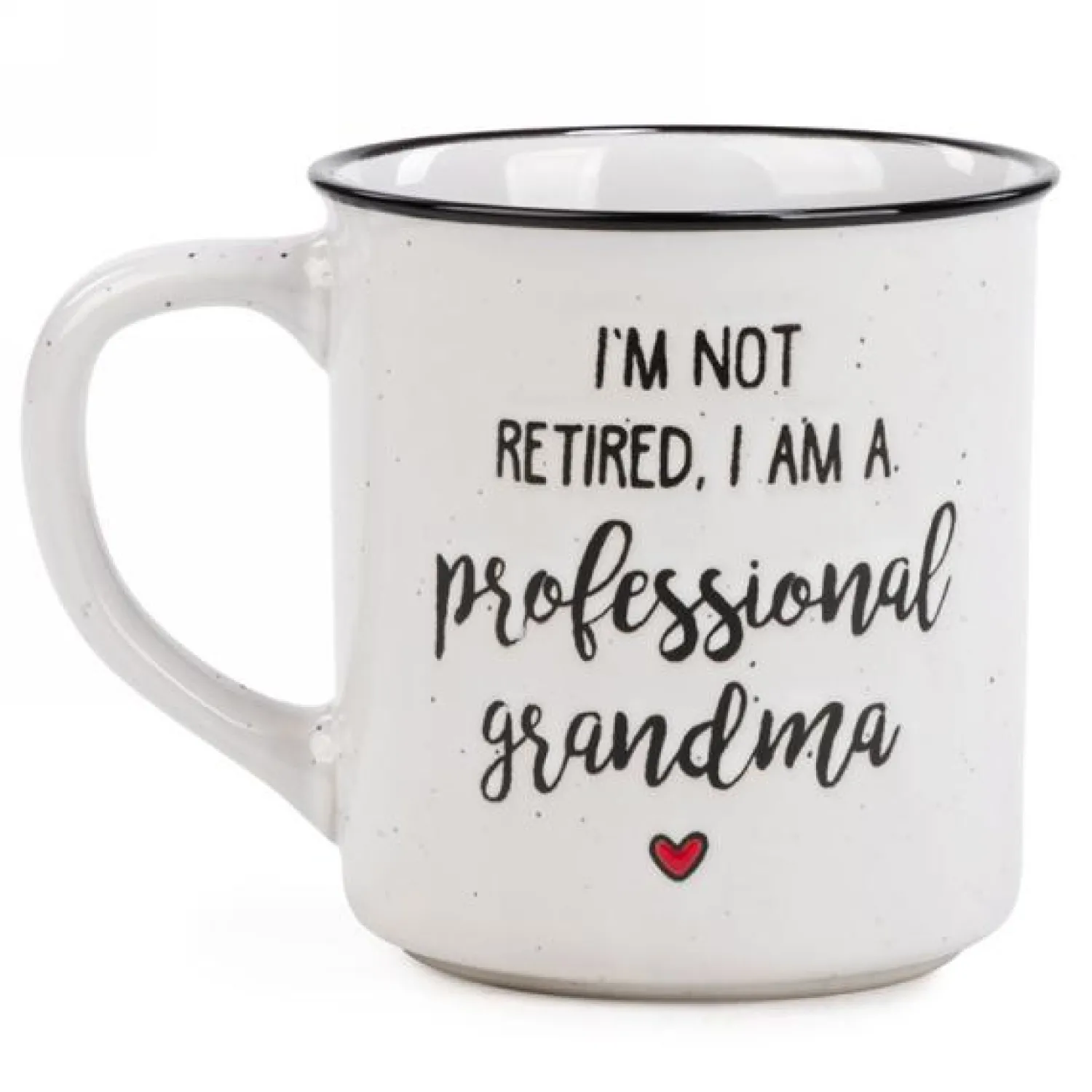 Ma Caféine Ceramic Mugs | Message Mugs>Mug I'm not retired, I'm a professional grandmother