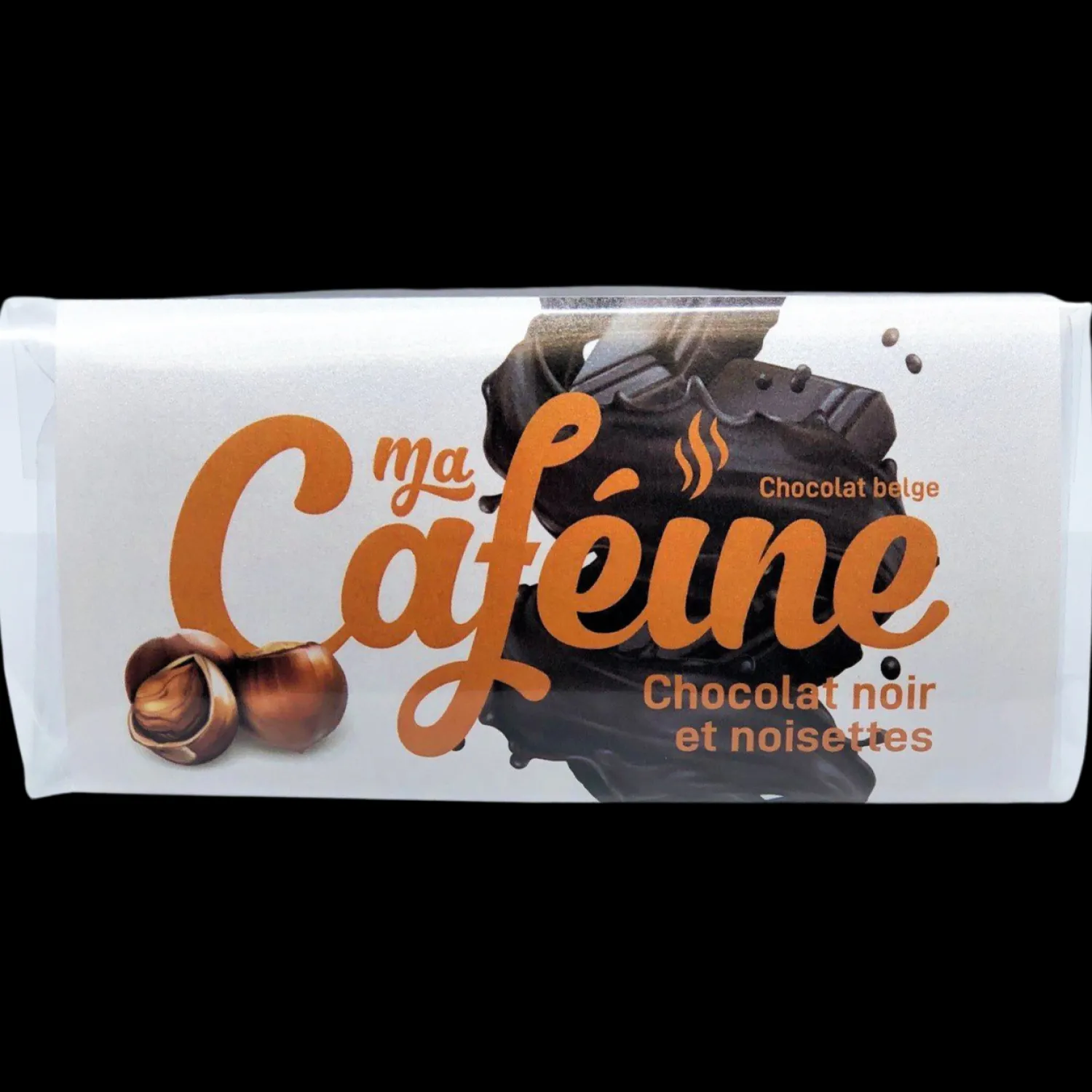 Ma Caféine Food & Snacks | Quebec Products>My Caffeine | Dark Chocolate Bar with Hazelnuts