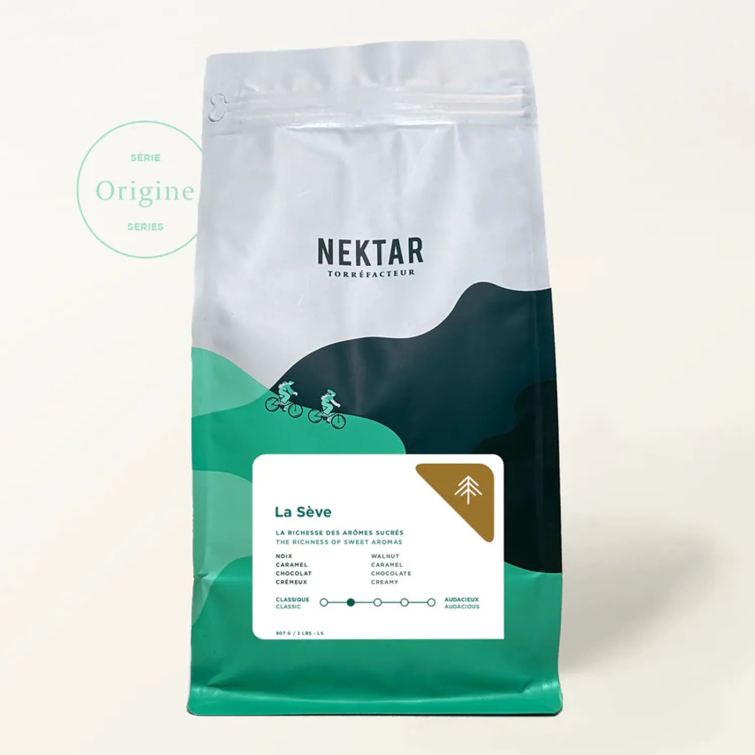 Ma Caféine Coffee Beans | Preservation>Nektar Roaster | La Sève 2lbs kit and coffee box