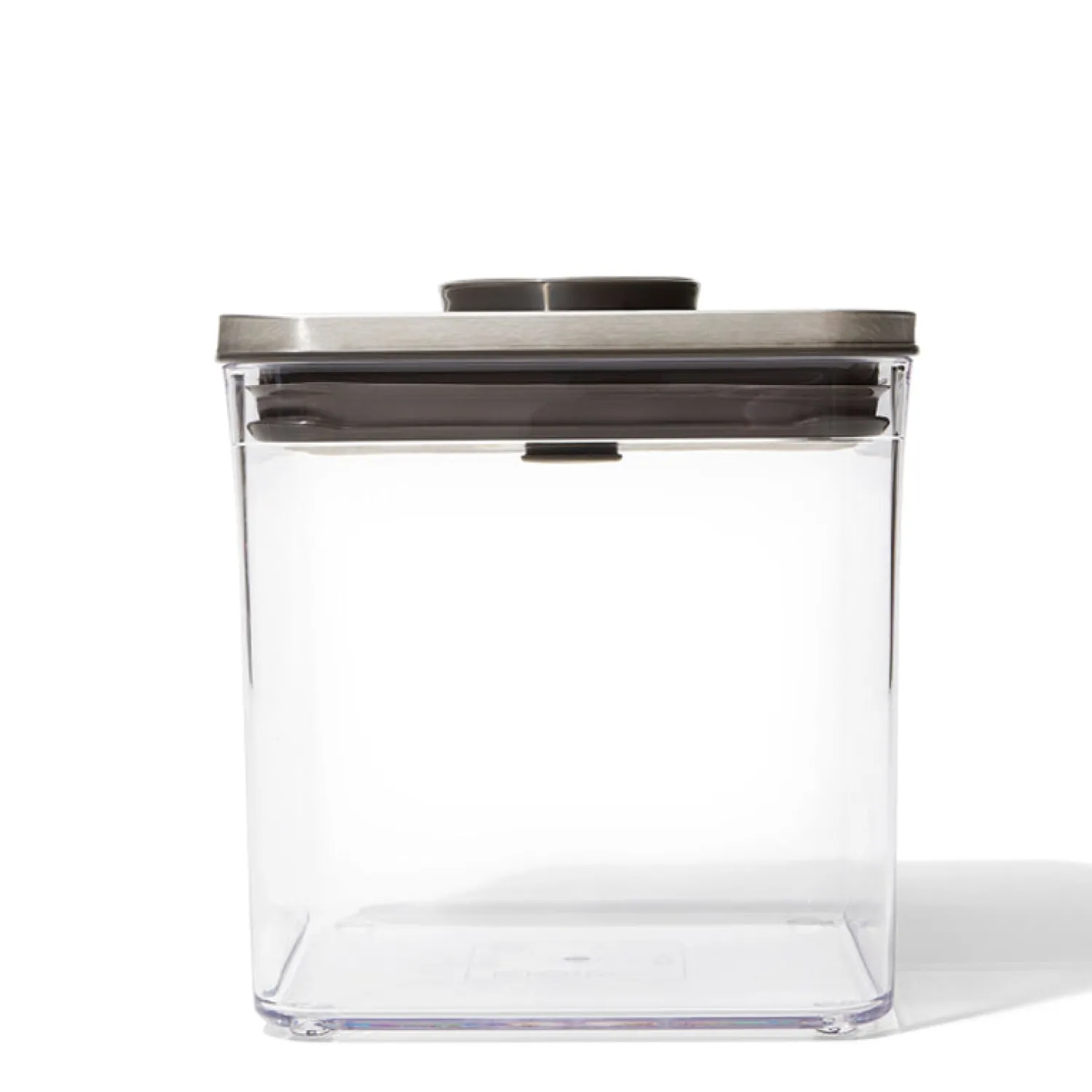 Ma Caféine Preservation | Preservation>OXO | Large square container stainless steel lid POP 2.0 - 2.6 Liters