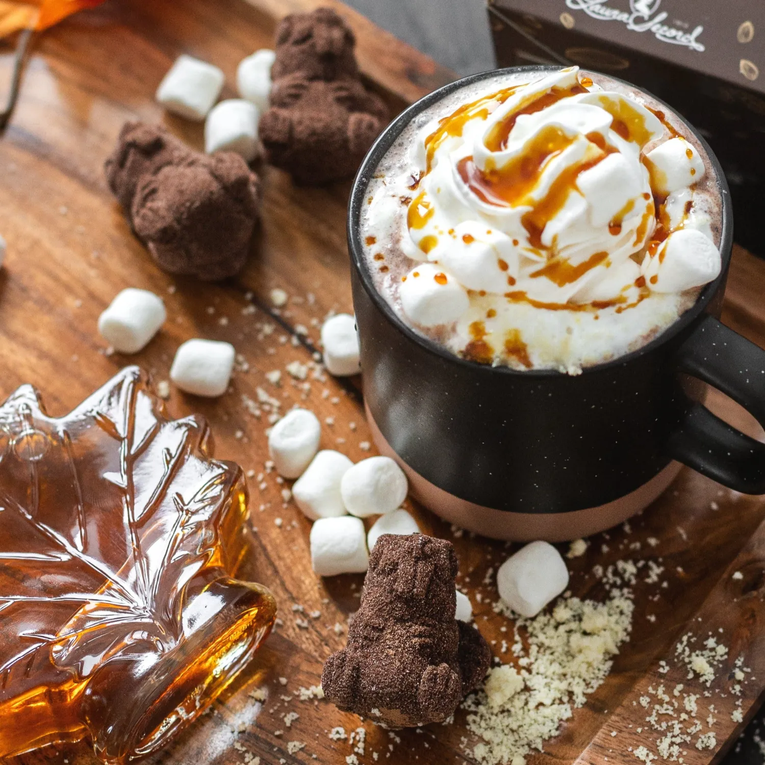 Ma Caféine Hot Chocolates | Ready-To-Drink Beverages>Poseidon | 3D Hot Chocolate Bomb - Maple