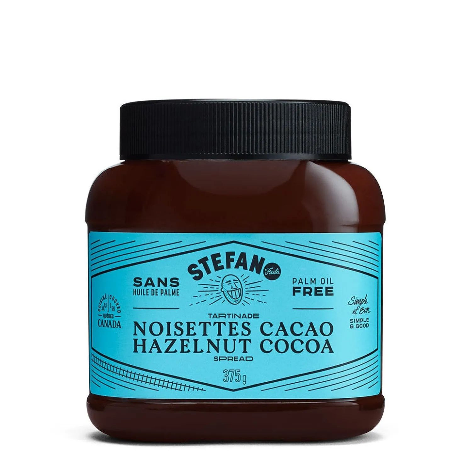 Ma Caféine Food & Snacks | Quebec Products>Stefano | Cocoa Hazelnut Spread 375 gr