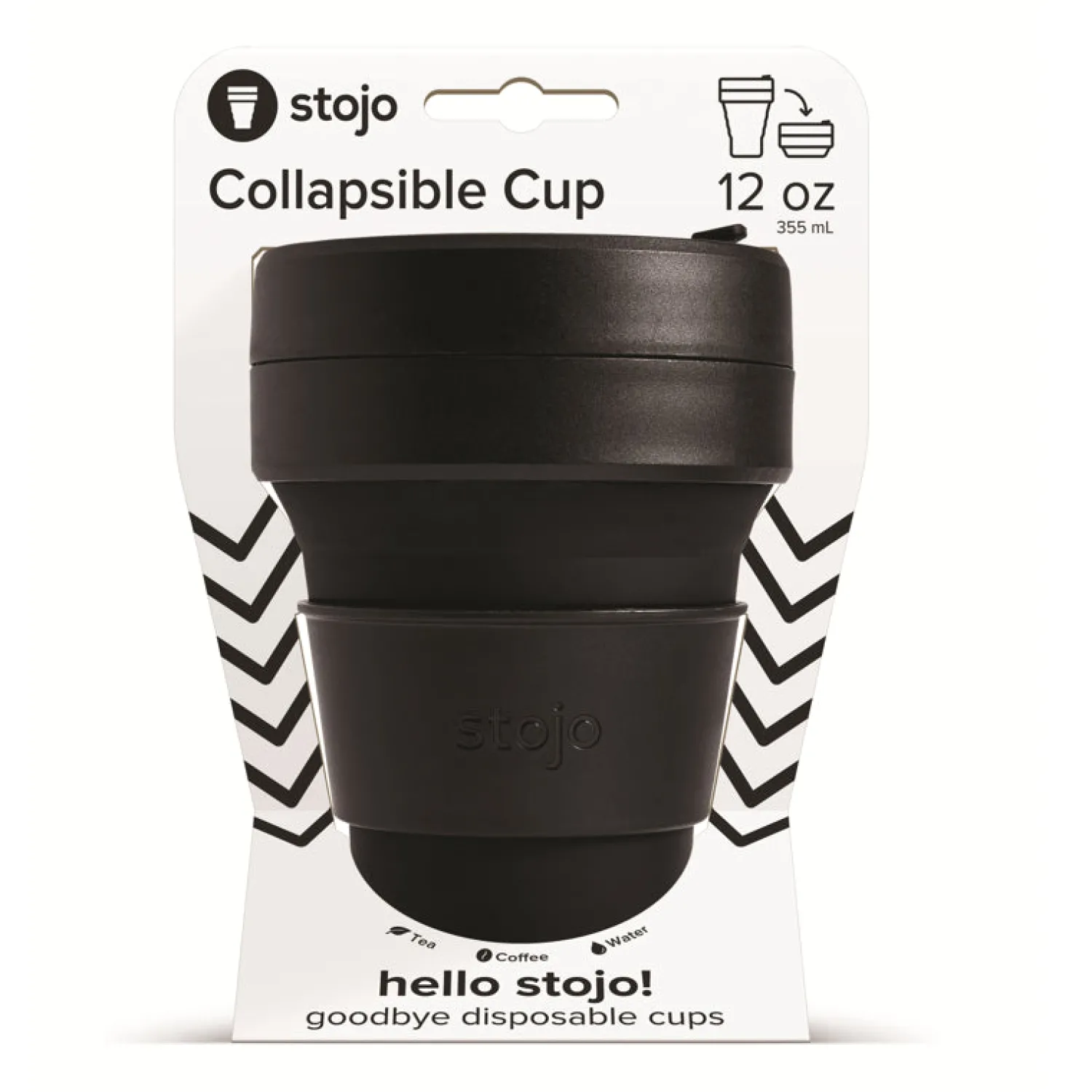 Ma Caféine Camping | Glasses & Mugs ​>Stojo | 12 oz folding cups