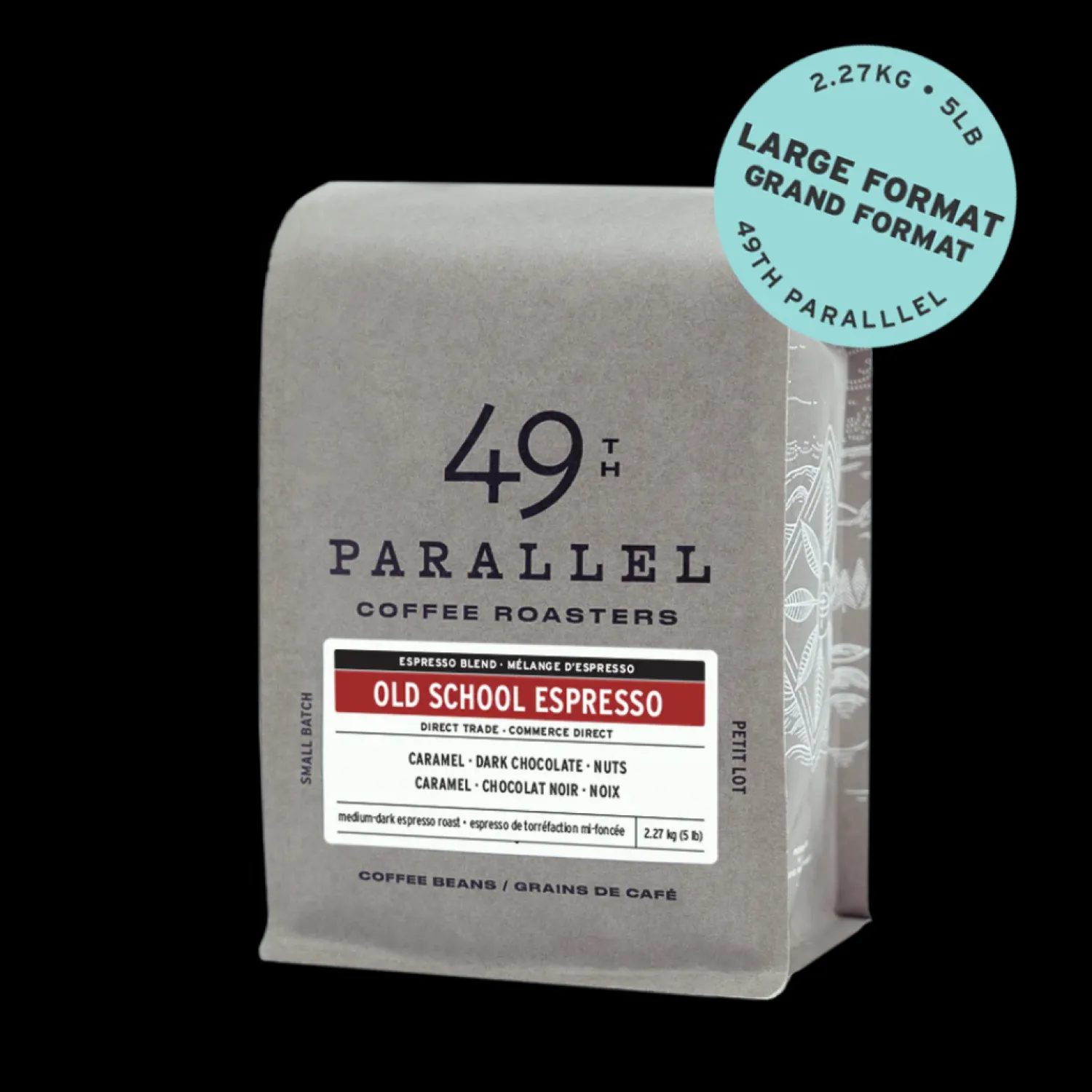 Ma Caféine 49Th Parallel | Coffee Beans>49th Parallel | Old School Espresso - 5 lb bag