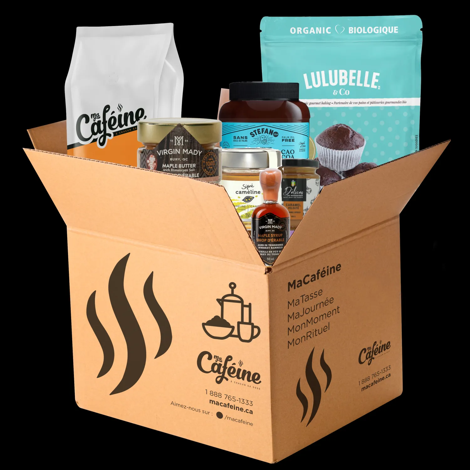 Ma Caféine Food & Snacks | Ma Caféine Gifts Boxes>The Brunch Box