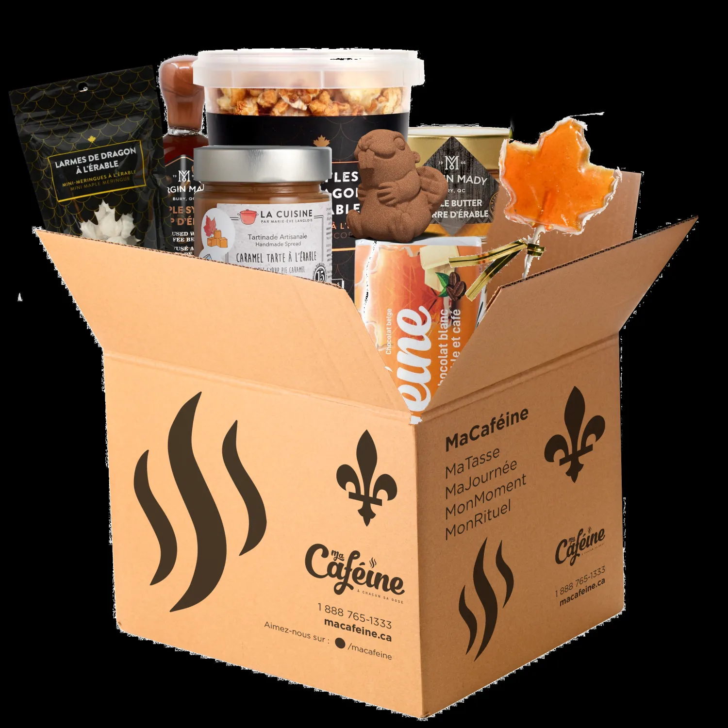 Ma Caféine Ma Caféine Gifts Boxes | Maple Products>The Cabin in a Box!