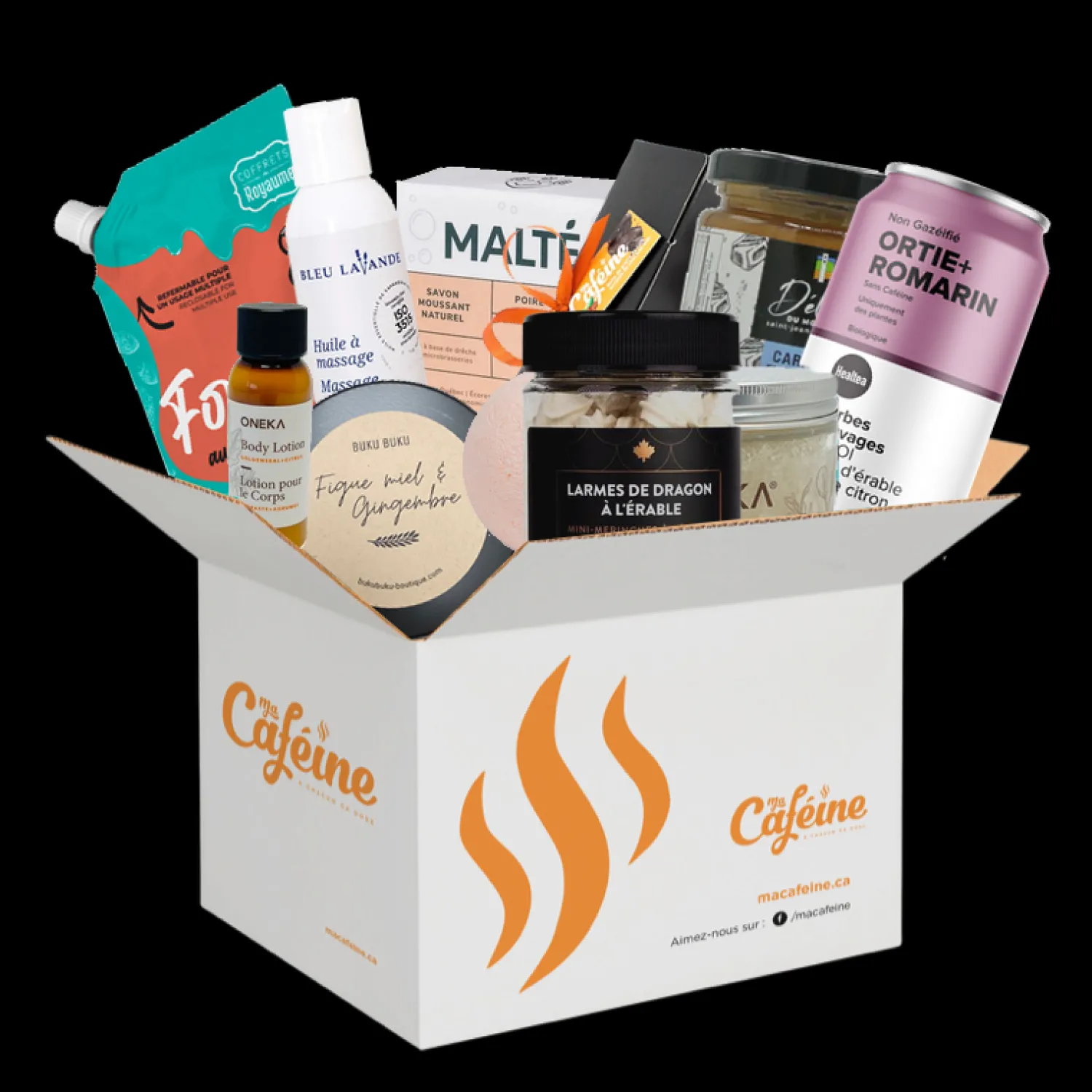 Ma Caféine Ma Caféine Gifts Boxes | I Am Candles>The Deluxe Well-Being Box