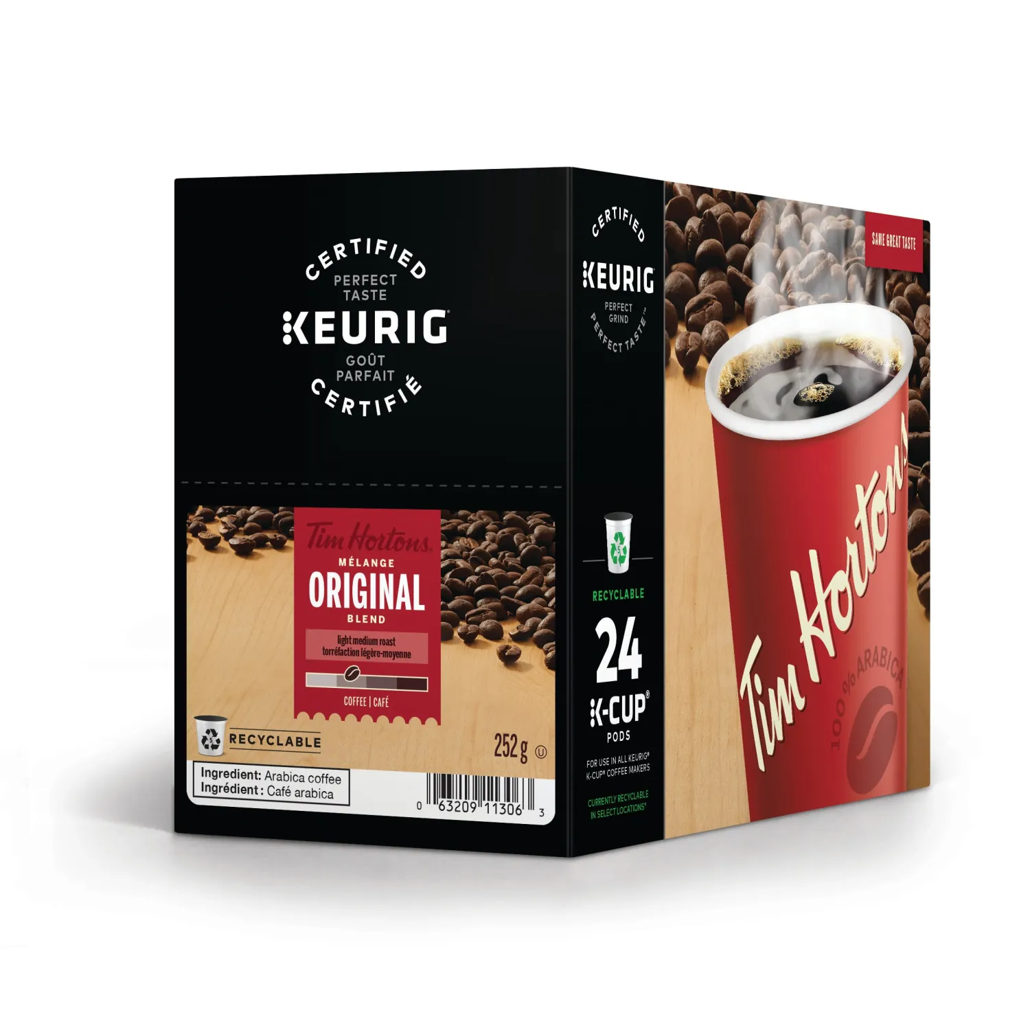 Ma Caféine Keurig | K-Cup Capsules>Tim Hortons | Original Blend 24 kcup capsules