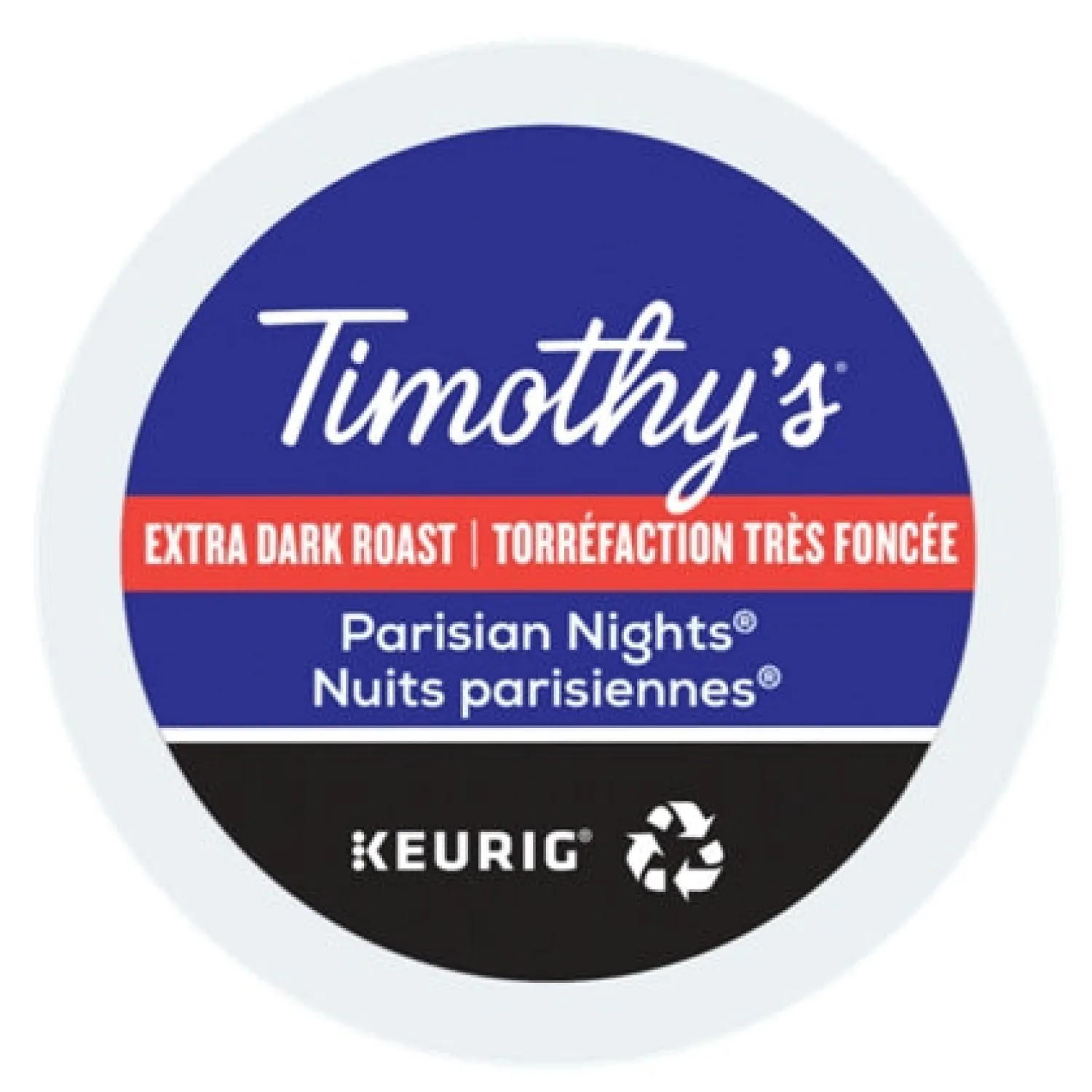 Ma Caféine Keurig | K-Cup Capsules>Timothy’s | Parisian Nights 24 kcup capsules