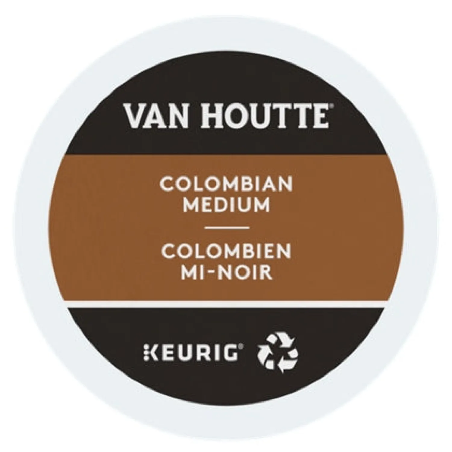 Ma Caféine Keurig | K-Cup Capsules>Van Houtte | Colombian Mid-Black 24 kcup capsules