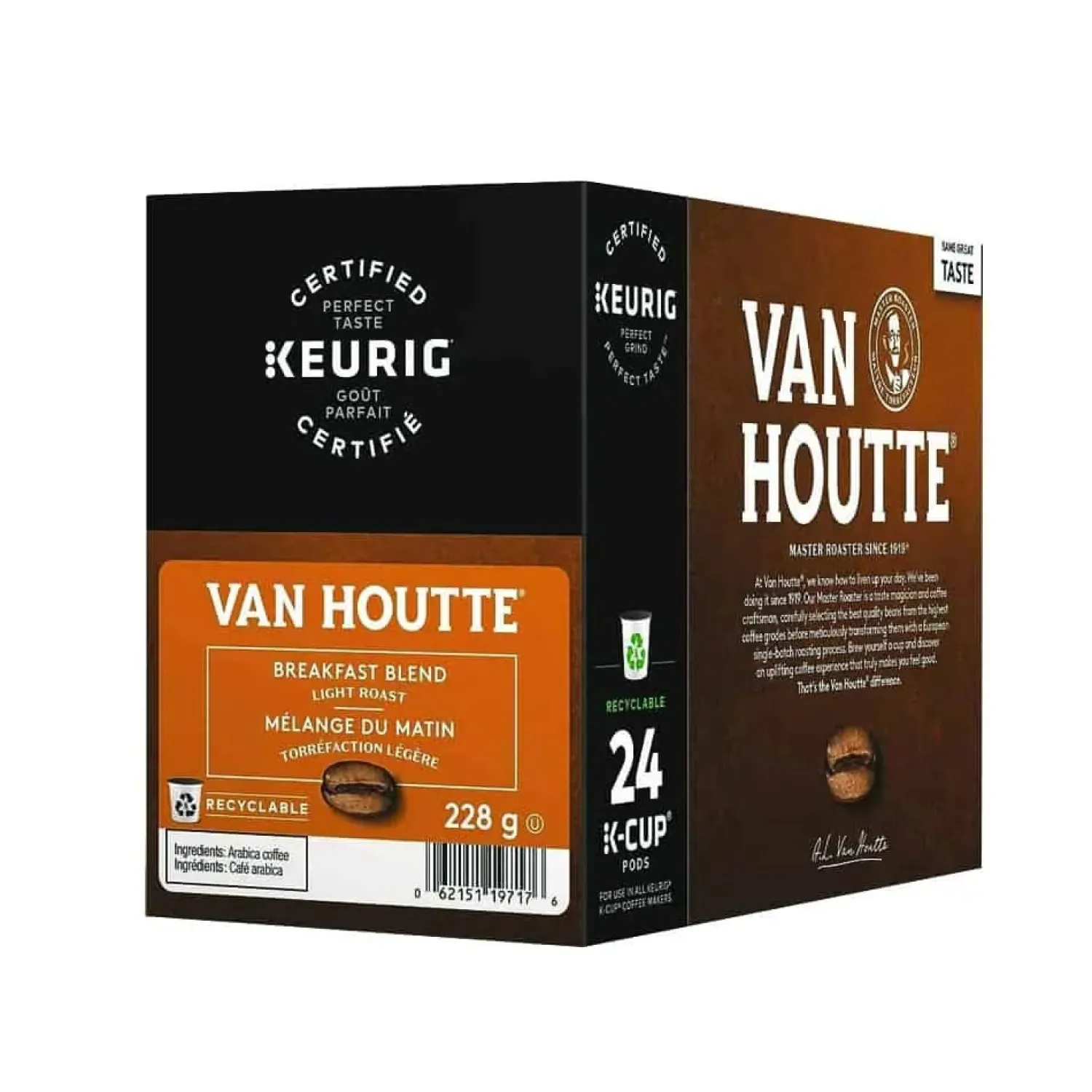 Ma Caféine Keurig | K-Cup Capsules>Van Houtte | Morning Blend 24 kcup capsules