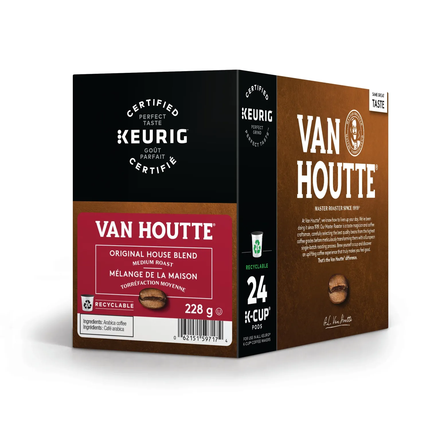 Ma Caféine Keurig | K-Cup Capsules>Van Houtte | Velvety House Blend 24 kcup capsules