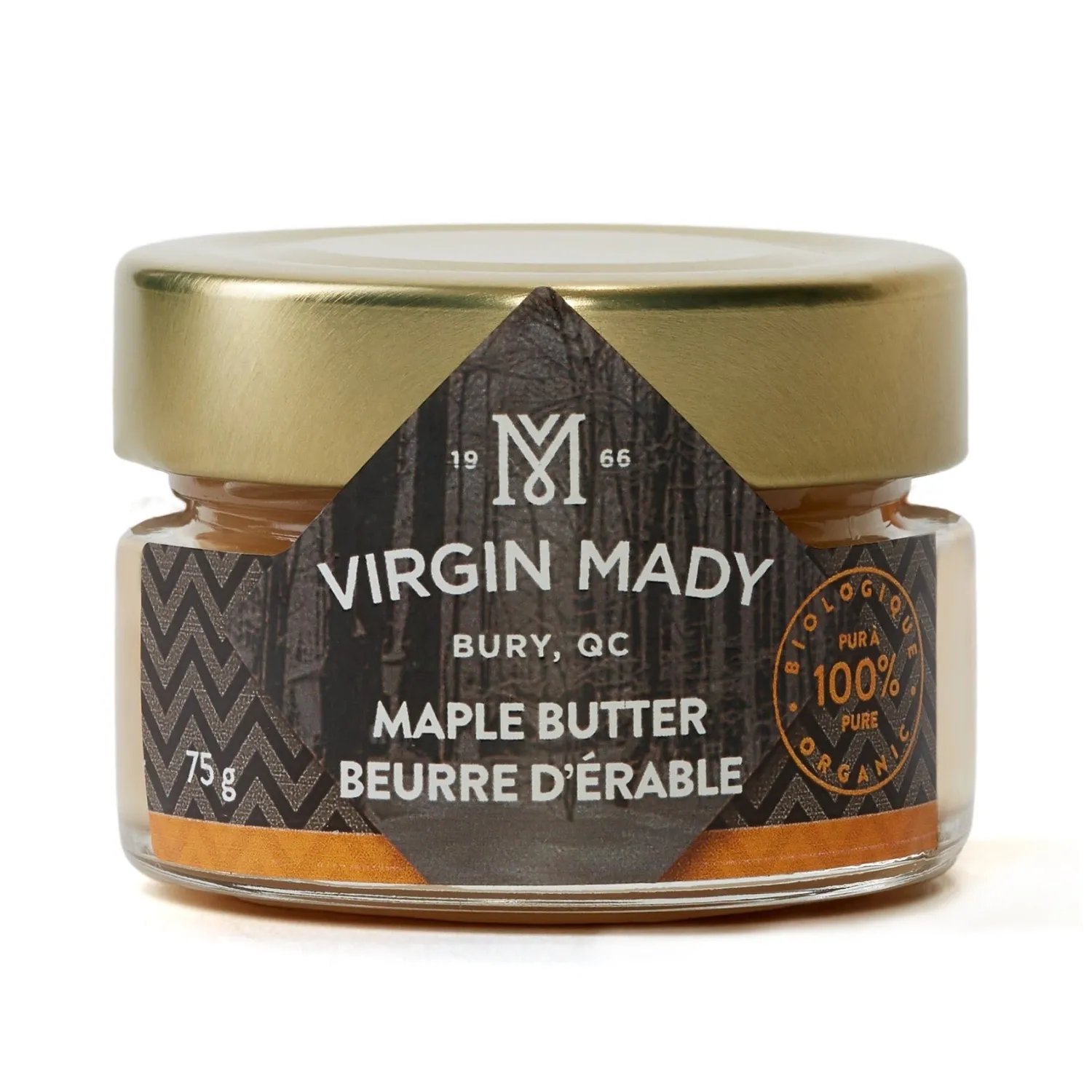 Ma Caféine Food & Snacks | Quebec Products>Virgin Mady | Organic maple butter - 75 gr