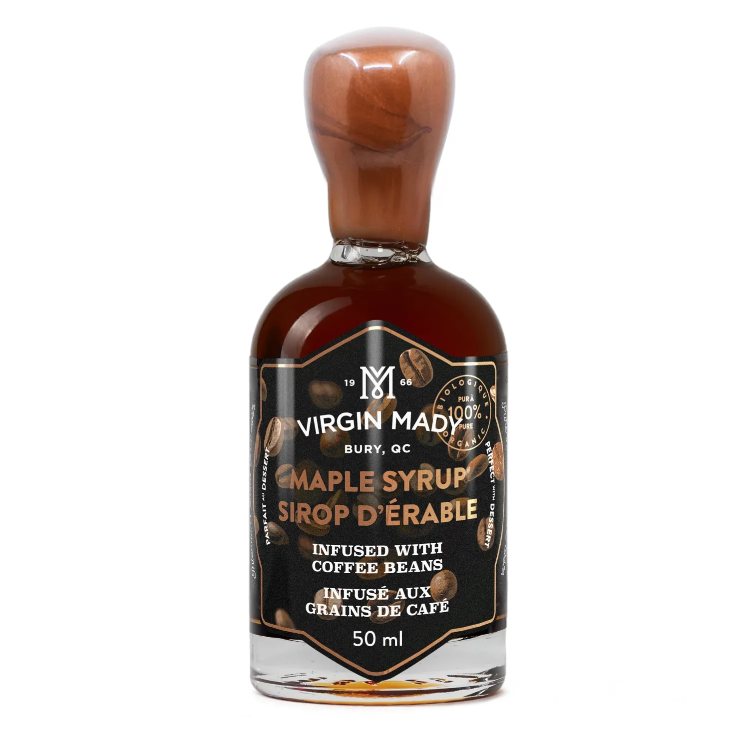 Ma Caféine Flavored Syrups & Sauces | Food & Snacks>Virgin Mady | Organic maple syrup infused with coffee - 50ml